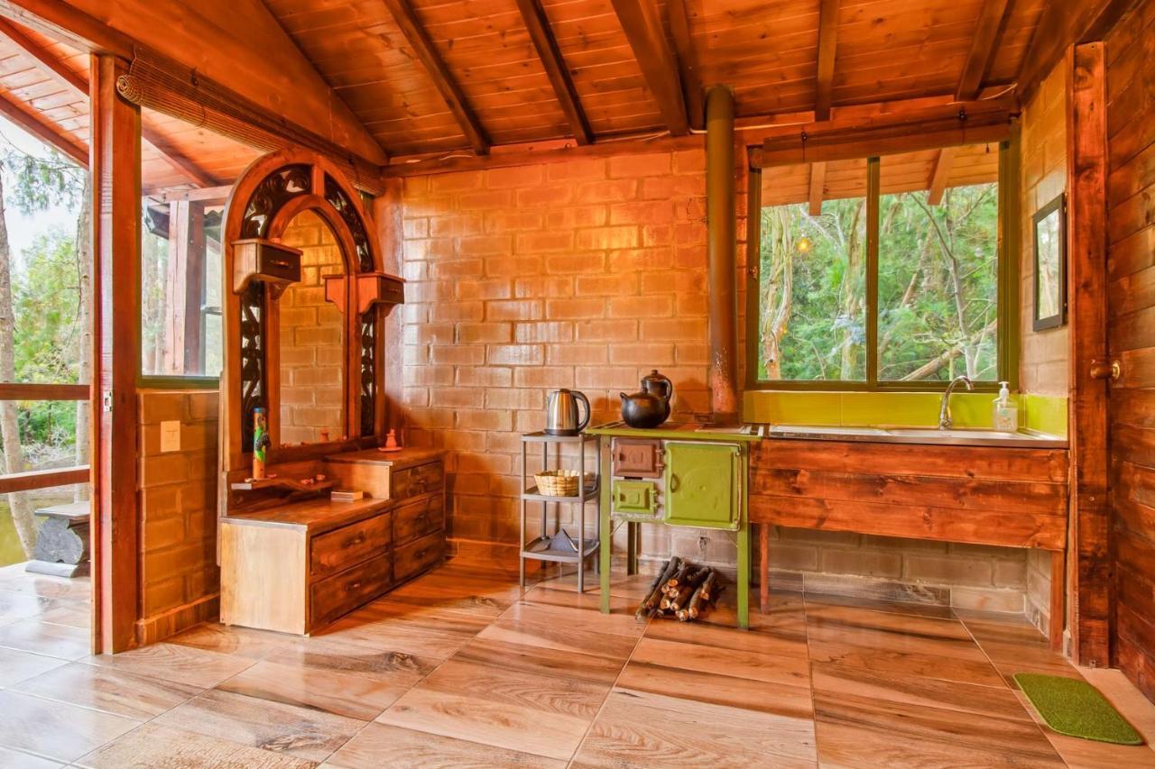Cabana Tipo Glamping Savieza Life Experience Nemocon Esterno foto